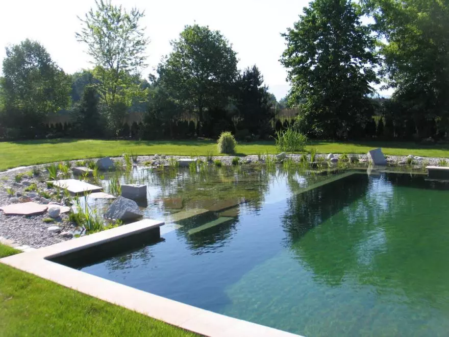 piscine naturelle géothermique